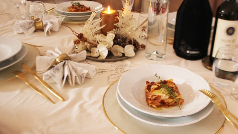クリスマスは本格レシピのラザニアで！華やか前菜を添えてワンランクアップの食卓に #イタリアからのレシピ直行便