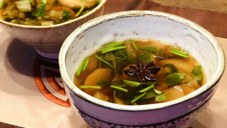 スパイスとルイボスティーで作る冬の養生スープのレシピ #ハーブとスパイスの教科書